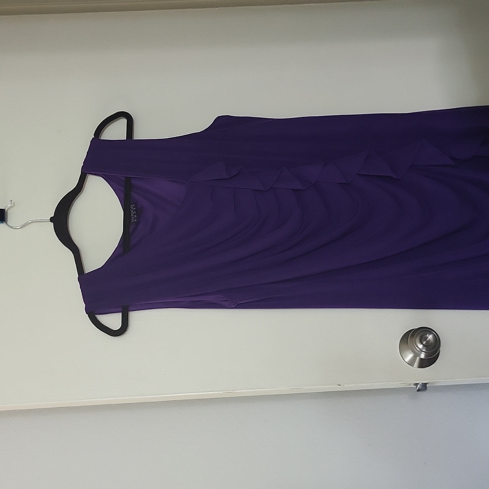 Enfocus Studio royal purple dress